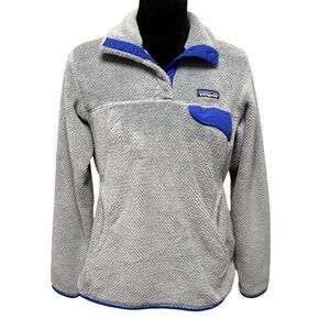 Patagonia Quarter Snap-T Re Tool Fleece Jacket Size M.